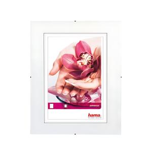 Bildhalter Clip 18x24cm Antireflex, rahmenlos, Bildformat 10 x 15 cm