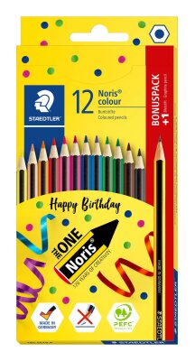 Staedtler Buntstift Noris Set       100% PEFC