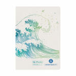 Herlitz Heft A6/32 liniert GREENline Welle