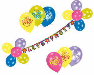 Deko Set Let s Party