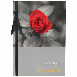 Trauerkarte  Motiv 2, In aufrichtiger Anteilnahme