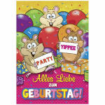 Musikkarte Überraschung  Motiv 15, Alles Liebe zum...
