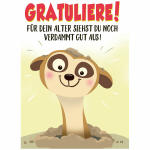 Musikkarte Überraschung  Motiv 19, Gratuliere!...