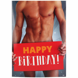 Musikkarte Überraschung  Motiv 24, Happy Birthday!