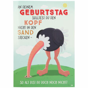 Musikkarte Überraschung  Motiv 28, An deinem Geburtstag solltest du...