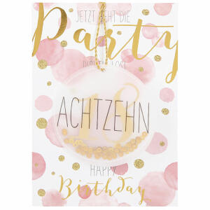 Designers Best Klappkarte  Motiv 2, 18-Jetzt geht die Party richtig los!