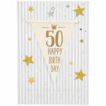 Designers Best Klappkarte  Motiv 6, 50-Happy Birthday...