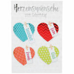 Designers Best Klappkarte  Motiv 14, Herzenswünsche...