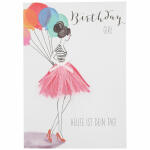 Designers Best Klappkarte  Motiv 26, Birthday Girl Heute...