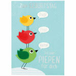 Designers Best Klappkarte  Motiv 35, Zum Geburtstag Ein...