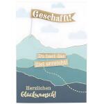 Designers Klappkarte Motiv 42, Geschafft! Du hast das...