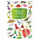 Metallic-Sticker  Dinosaurier, ab 4 Jahren, ars Edition