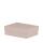 Kartonage 14x19x6cm taupe metallic, 140 x 190 x 60 mm, Rössler