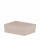 Kartonage 14x19x6cm  taupe metallic, rechteckige Geschenkschachtel,, genaue Maße: 140 x 190 x 60 mm, Rössler
