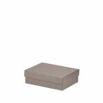 Kartonage 14x19x6cm  Boxline taupe, rechteckige...
