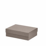 Kartonage 20x26x8cm  Boxline taupe, rechteckige...