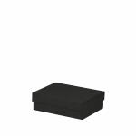 Kartonage 14x19x6cm  Boxline schwarz, rechteckige...