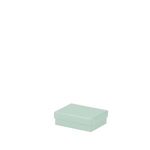 Kartonage 10x13x4cm Boxline mint, 96 x 128 x 40 mm, Rössler