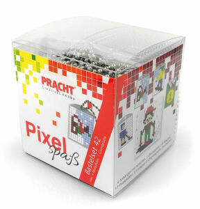 Pixel Bastelset 42  Medaillon und Grundplatte
