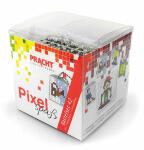 Pixel Bastelset 42  Medaillon und Grundplatte