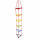 Hess Dreieck Strickleiter  Holz 200x30x30cm bunt, ab 3 Jahren