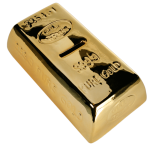 OOTB Spardose mit Schloss Goldbarren