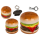 OOTB Spardose mit Schloss Hamburger ca. 14 x 13 cm