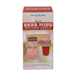 OOTB Beer Pong m. Holz-Ablage inkl. 12 Becher und
