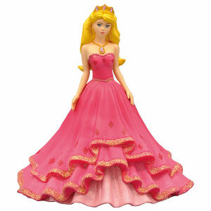 Bullyland Spielfigur  Prinzessin Sabia 10cm, Prinzessin Sabia im Ballkleid,, Figurmaße: ca. 10 x 9 x 7,5 cm (HxBxT),, frei von PVC und Weichmachern, ab 3 Jahren,