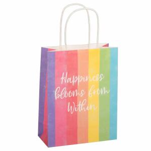 Idena Geschenkt. FSC-Mix  Birthday rainbow 34x25cm, Geschenktasche Happy Birthday rainbow color,, Größe T/B/H: 85 x 250 x 345 mm