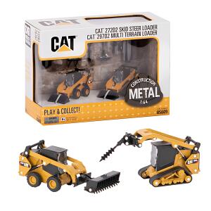 CAT 2er 272D und CAT 297D 135x46x56mm Diecast 1:64, Metallmodell
