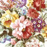 Serviette 24x24cm FSC-Mix  Ornate florals, 3-lagig, 20...