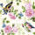 Serviette 24x24cm FSC-Mix  Vintage garden, 3-lagig, 20 Stück, Paper+Design