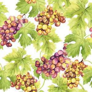 Serviette 24x24cm FSC-Mix  Grapes