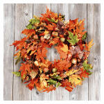 Serviette 33x33cm FSC-Mix  Leaf wreath, 3-lagig, 20...