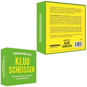Pegasus Partyspiel Klugscheisser grün, Edition Wahr oder Falsch,