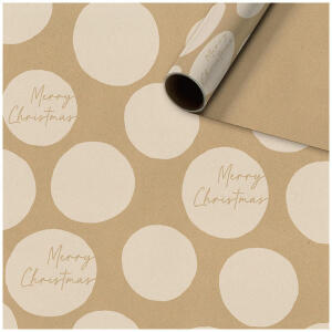 Geschenkpapier 70cmx2m  Pavo weiss