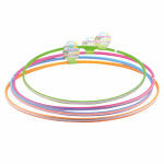 Hula Reifen Outdoor Fun  Glitzer 4fach sortiert, in den...