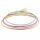 Hula Reifen Outdoor Fun  Glitzer 4fach sortiert, in den Durchmessern 65cm, 69cm, 73cm, 77cm erhältlich,, mit Granulatfüllung, ab 3 Jahren, Johntoy,
