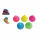 Quetschball Neon perlmutt sortiert MES035