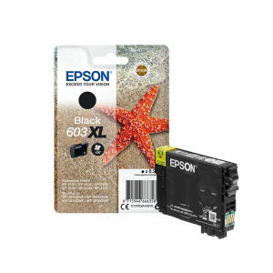 Epson Druckerpatrone  603XL Black, C13T03A14020 für, WorkForce WF-2810DWF WF-2830DWF WF-2835DWF WF-2850DWF, Expression Home XP-2100 XP-2105 XP-3100 XP-3105, XP-4100 XP-4105