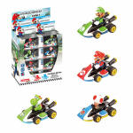 Pull Speed Mario Kart  Nintendo Figuren sortiert, mit...