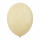 Latexballons 50er Macaron  Peach 27,5cm, beige, Durchmesser 11 Zoll, Amscan