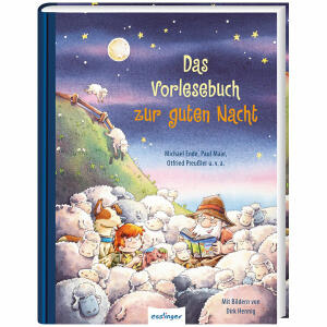 Das Vorlesebuch zur guten  Nacht, über 20 Vorlesegeschichten zum Einschlafen und Träumen,, von Michael Ende, Otfried Preußler, Paul Maar,, 176 Seiten, ab 4 Jahren,, Thienemann Esslinger Verlag