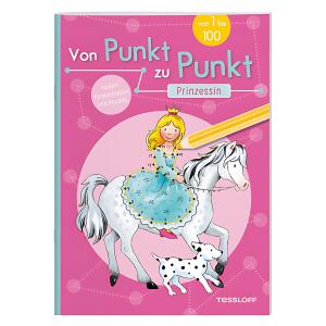 Von Punkt zu Punkt Prinzessin Von 1 bis 100, Malbuch,