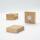 SIGEL BA211 Holz-Magnete - beige - quadratisch - Haftkraft auf Glas-Magnetboards: 14 Blatt (A4, 80g/m²) - 3,30 x 0,90 x 3,30 cm - 4 Stück - für Glas-Magnetboards, magnetische Whiteboards und weitere magnetische Oberflächen