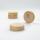 SIGEL BA210 Holz-Magnete - beige - rund - Haftkraft auf Glas-Magnetboards: 14 Blatt (A4, 80g/m²) - Ø 33 mm - 3,30 x 0,90 x 3,30 cm - 4 Stück - für Glas-Magnetboards, magnetische Whiteboards und weitere magnetische Oberflächen