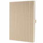 SIGEL CO640 Notizbuch Conceptum - Uni - kariert - ca. A4 - beige - Hardcover - 194 Seiten - PEFC-zertifiziert