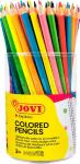 JOVI Wood-less Farbstifte ergonomic 84er Dose, farbig sortiert