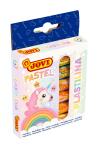 JOVI PLASTILINA PASTEL Knetmasse 6er Schachtel, pastel Farben